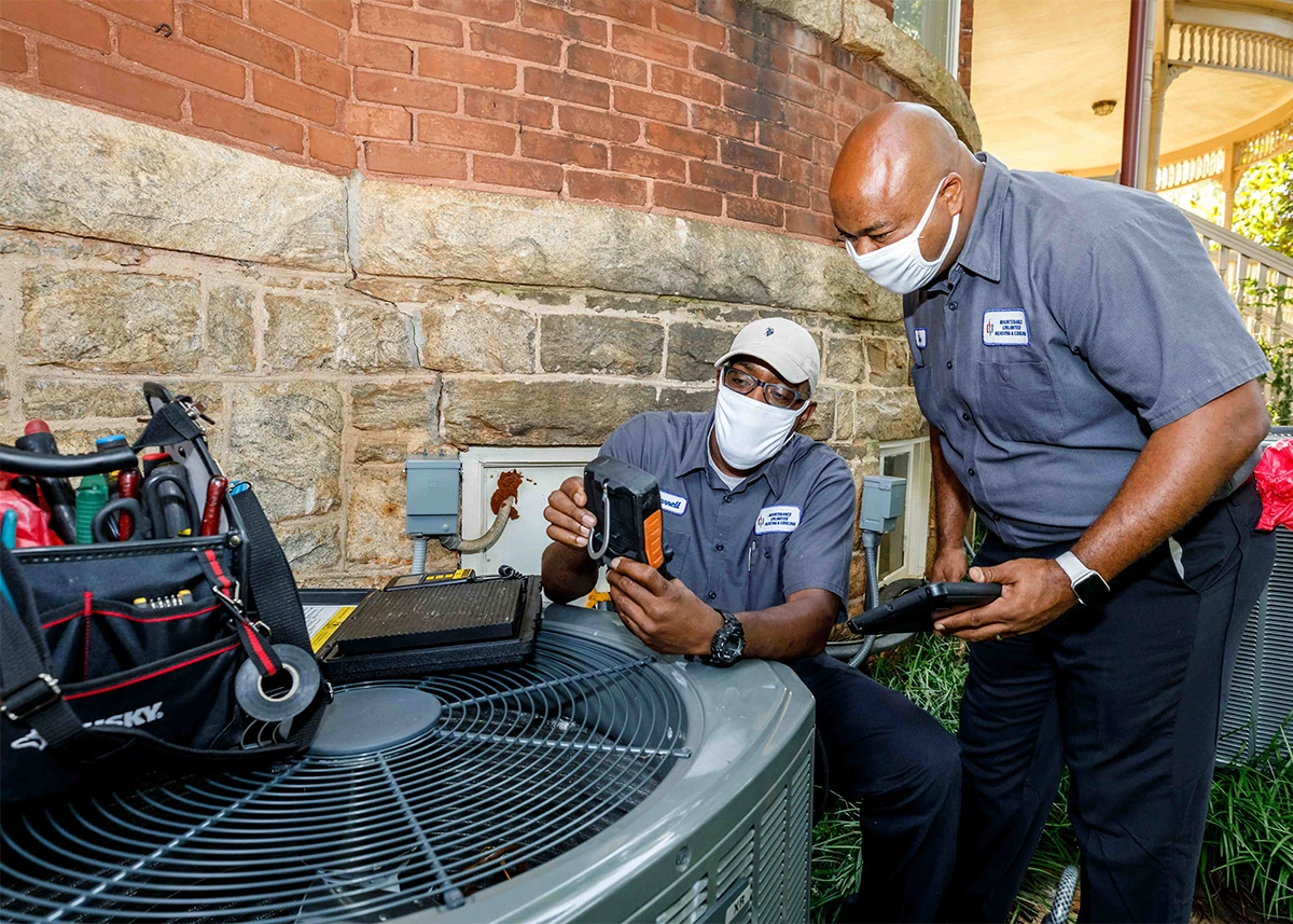 Heat pump installation