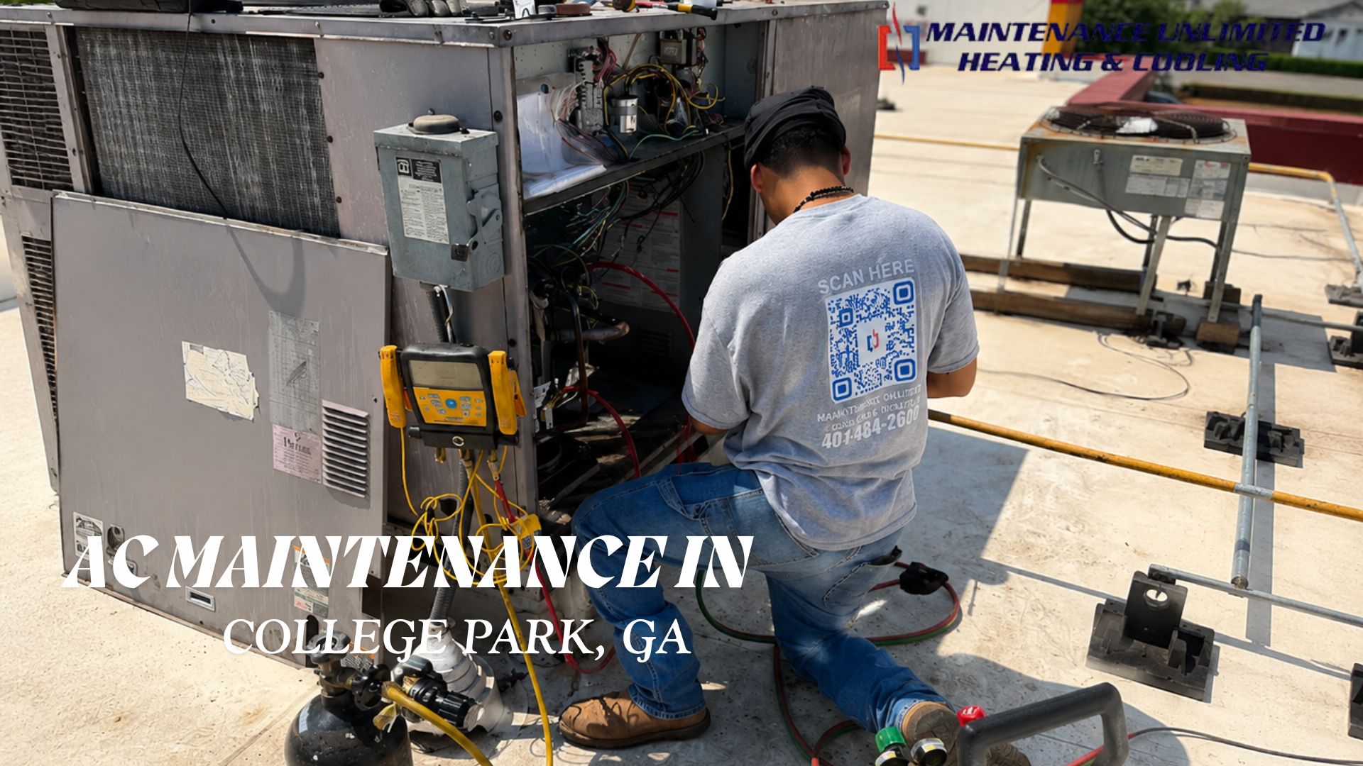 AC Maintenance in College Park GA 2 AC maintenance College Park GA Maintenance Unlimited Heating Cooling