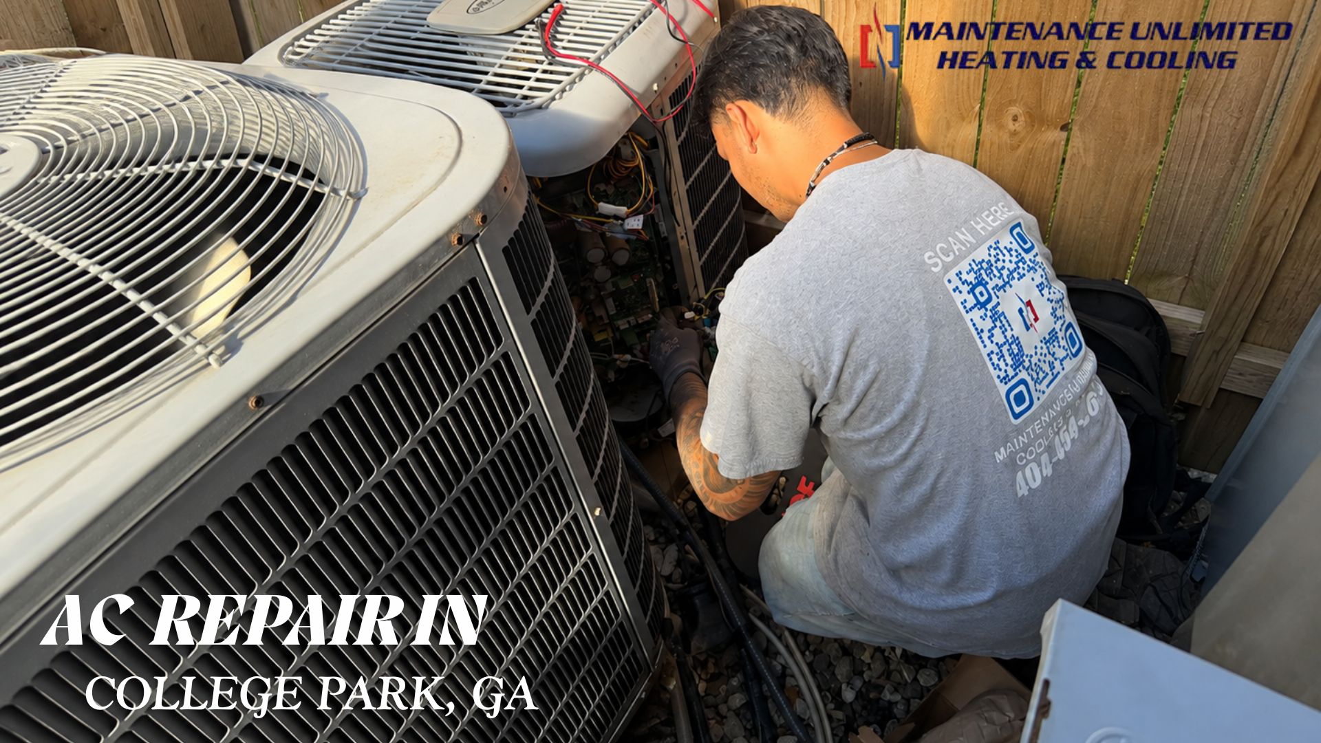 AC repair College Park GA Maintenance Unlimited Heating Cooling