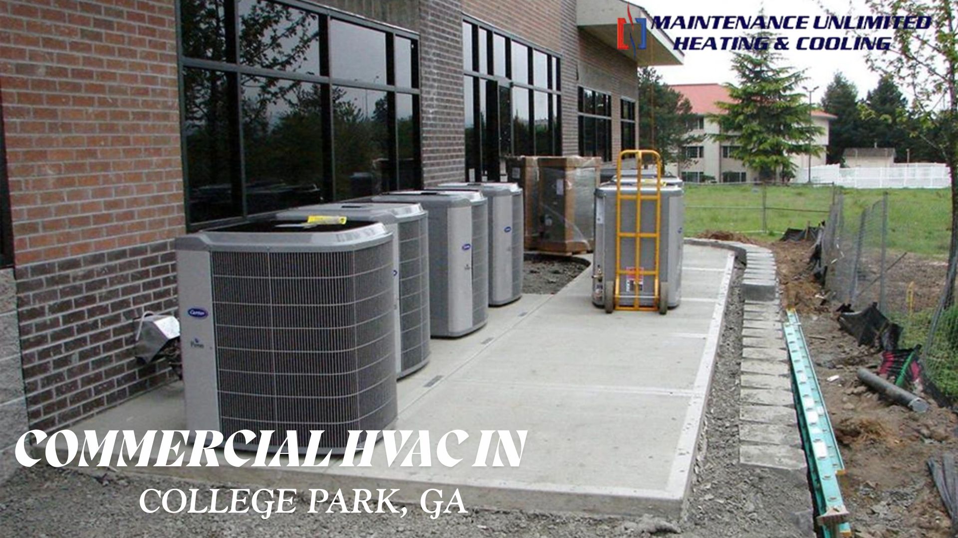 Commercial HVAC College Park GA Maintenance Unlimited Heating Cooling