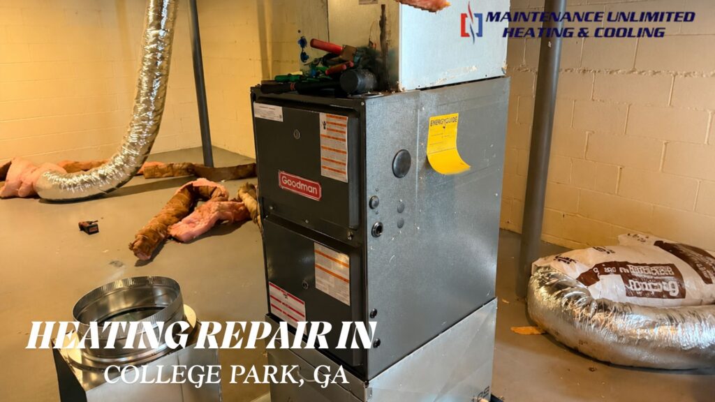 Heating repair College Park GA Maintenance Unlimited Heating Cooling